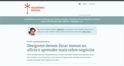 Desktop Screenshot of neuroniodigital.com.br